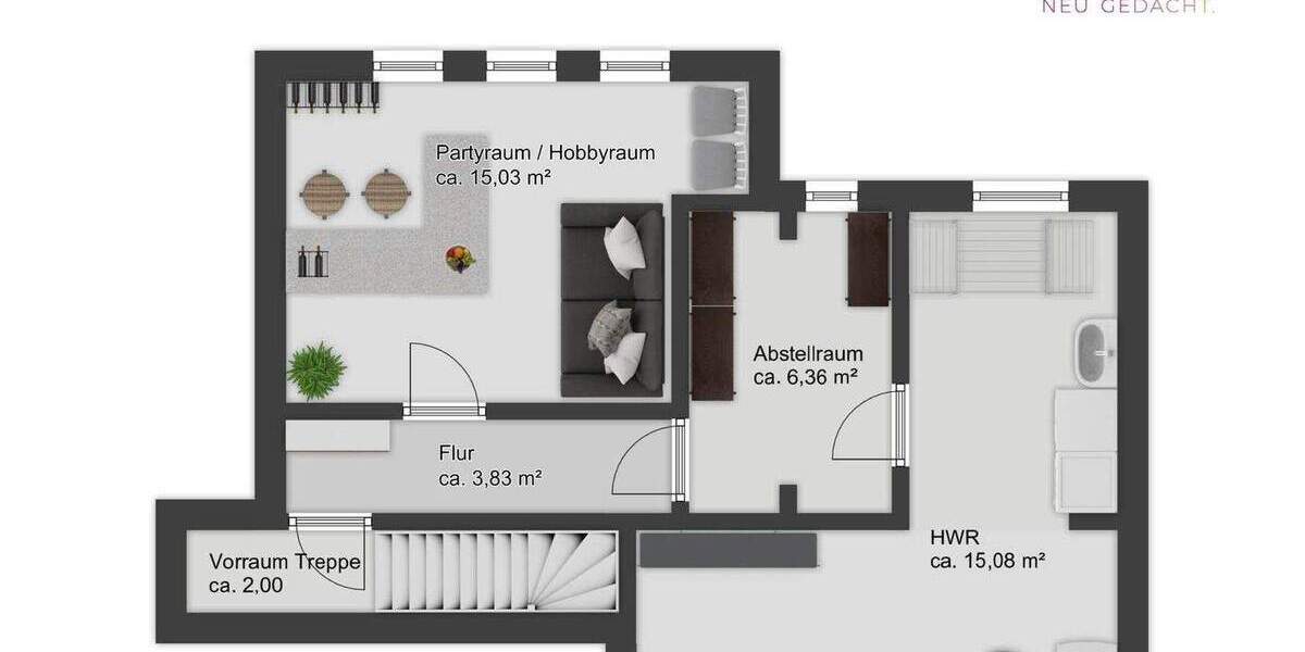 Etagenwohnung Wolfenbüttel Stadtgebiet - 4 Zimmer, 84 m&sup2;, 159.000&euro; | Angebot:25666836