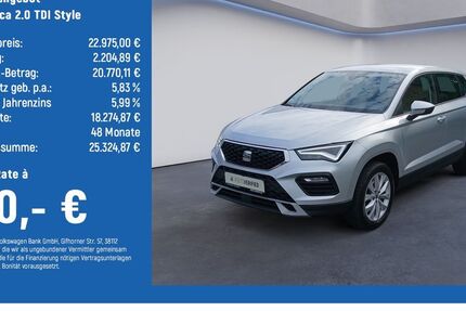 Seat Ateca 26.300 km 22.975 &euro; Braunschweig 38114