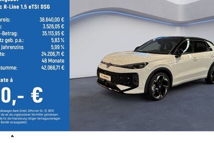 VW T-Roc 8.500 km 35.940 &euro; Wolfenbüttel 38304