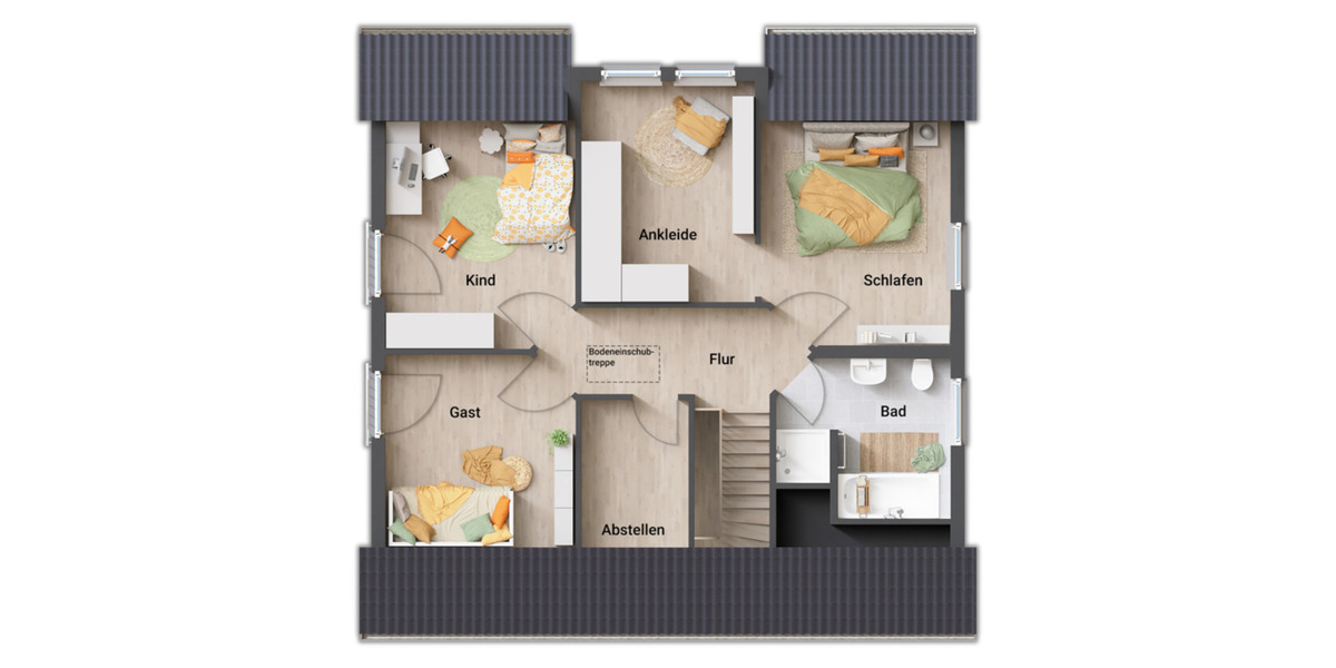 Einfamilienhaus Veltheim (Ohe) - 5 Zimmer, 140 m&sup2;, 437.190&euro; | Angebot:26188004