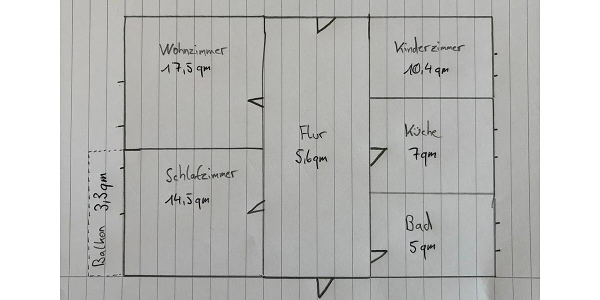Etagenwohnung Salzgitter - 3 Zimmer, 63 m&sup2;, 125.000&euro; | Angebot:25921991