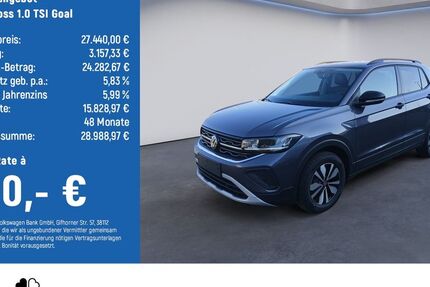 VW T-Cross 6.400 km 25.440 &euro; Braunschweig 38114
