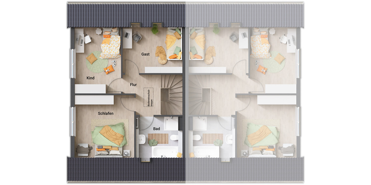 Doppelhaushälfte Evessen Hachum - 4 Zimmer, 128 m&sup2;, 280.250&euro; | Angebot:25669717