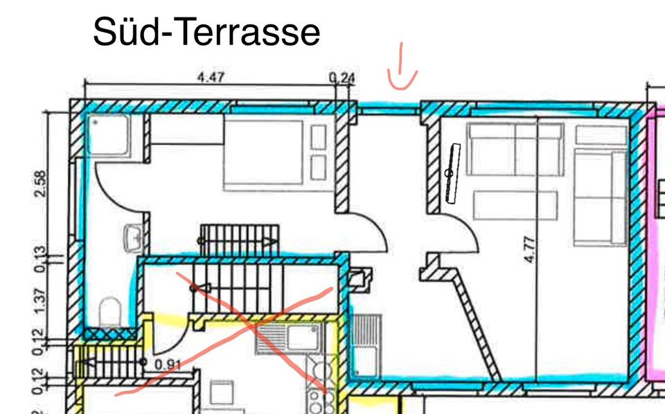 Etagenwohnung Goslar - 2.5 Zimmer, 55 m&sup2;, 680&euro; | Angebot:25921435