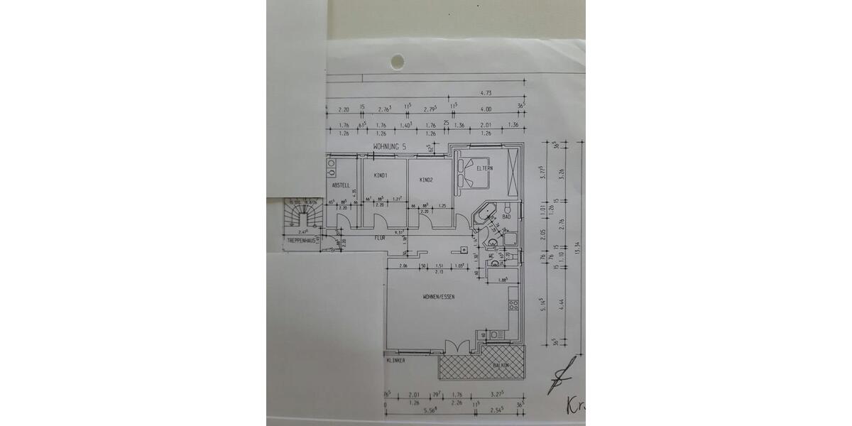 Etagenwohnung Salzgitter Ortschaft Nord - 4 Zimmer, 114 m&sup2;, 285.000&euro; | Angebot:27285646