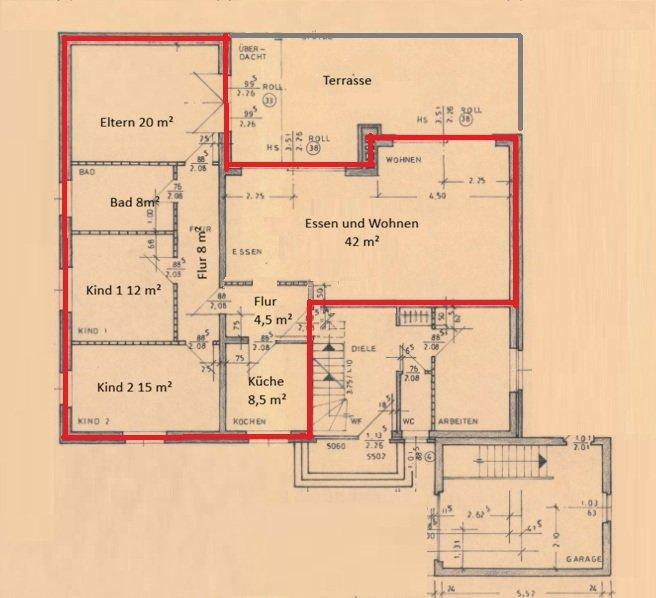 Etagenwohnung Salzgitter Ortschaft Südost - 4 Zimmer, 120 m&sup2;, 750&euro; | Angebot:26031894