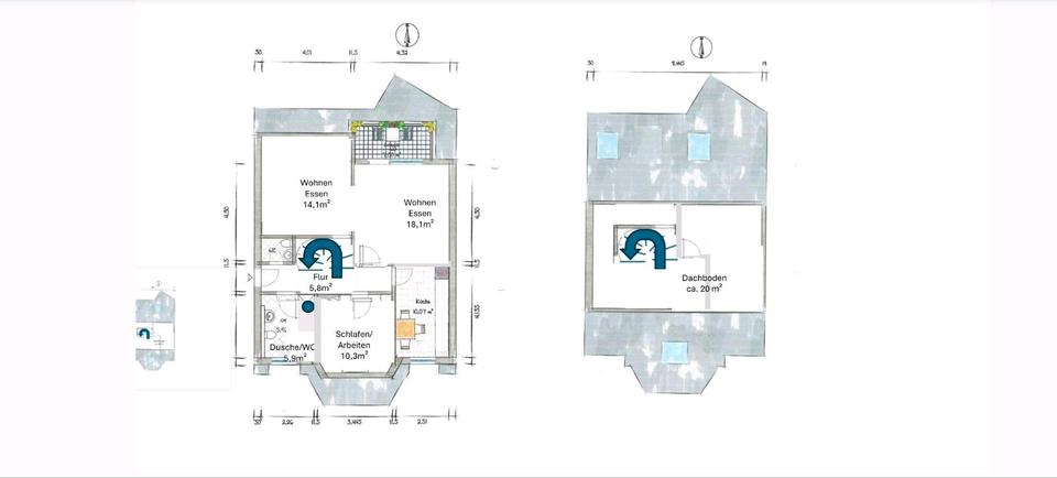 Maisonettenwohnung Salzgitter Ortschaft Ost - 3.5 Zimmer, 97 m&sup2;, 229.000&euro; | Angebot:25418664