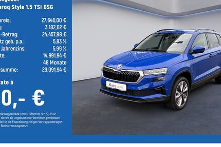 Skoda Karoq 50.000 km 27.440 &euro; Wolfenbüttel 38304