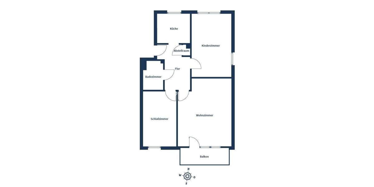 Etagenwohnung Wolfenbüttel Stadtgebiet - 3 Zimmer, 70 m&sup2;, 124.000&euro; | Angebot:25688325