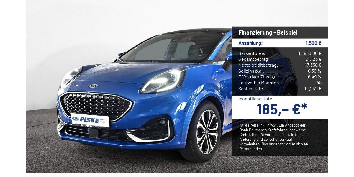 Ford Puma 68.100 km 18.850 &euro; Wolfenbüttel 38302