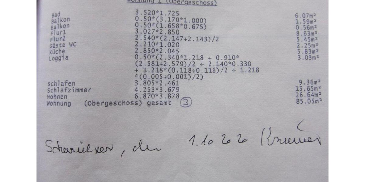 Etagenwohnung Braunschweig Lehndorf-Watenbüttel - 3 Zimmer, 85 m&sup2;, 229.000&euro; | Angebot:24691016