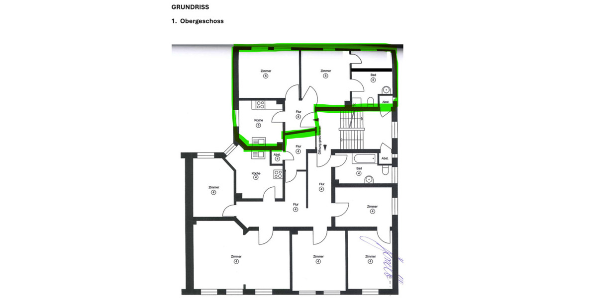 Etagenwohnung Braunschweig Lehndorf-Watenbüttel - 2.5 Zimmer, 52 m&sup2;, 780&euro; | Angebot:25439629