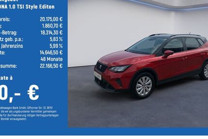 Seat Arona 9.390 km 20.175 &euro; Braunschweig 38114