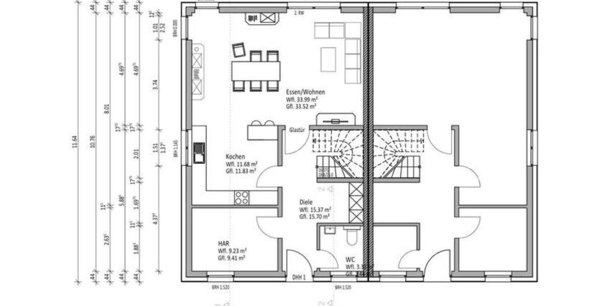 Doppelhaushälfte Kissenbrück - 5 Zimmer, 135 m&sup2;, 297.950&euro; | Angebot:26042710