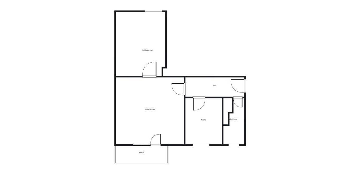 Etagenwohnung Braunschweig Lehndorf-Watenbüttel - 2 Zimmer, 47 m&sup2;, 465&euro; | Angebot:25804879