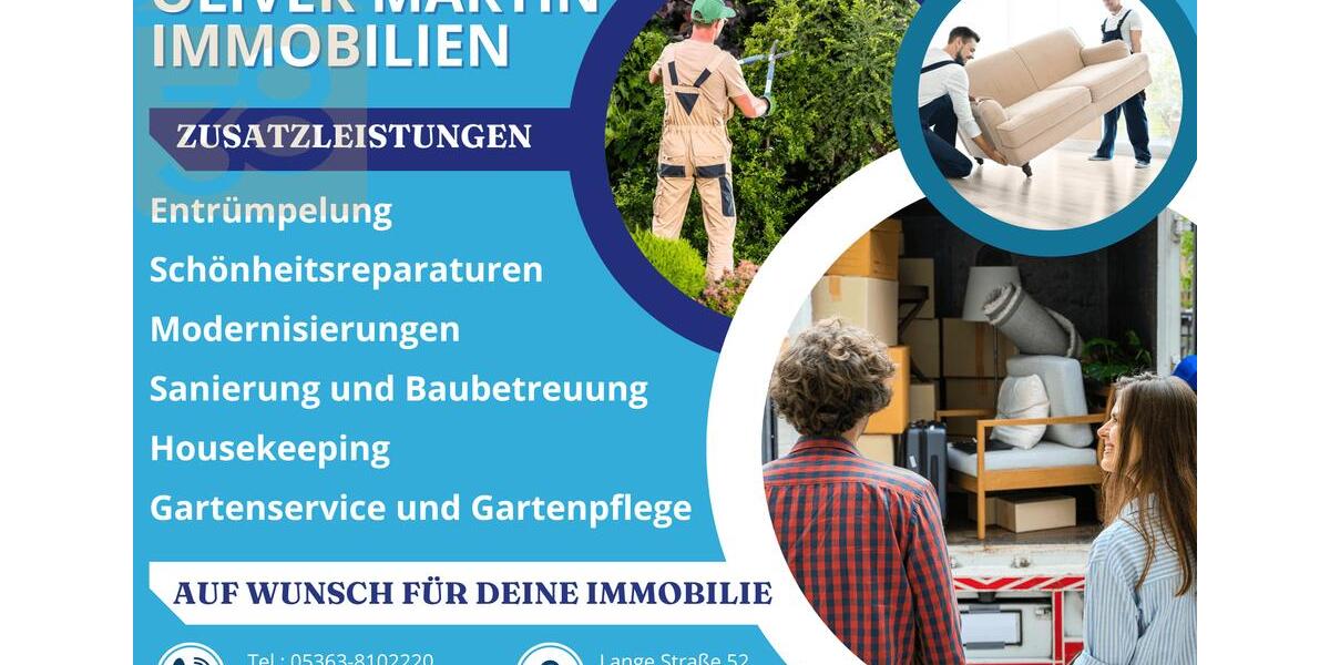 Etagenwohnung Lehre - 2 Zimmer, 67 m&sup2;, 900&euro; | Angebot:21526821