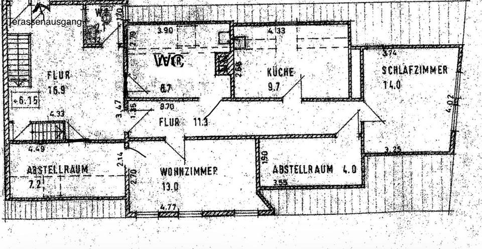 Dachgeschoßwohnung Wolfenbüttel - 4 Zimmer, 75 m&sup2;, 750&euro; | Angebot:25995459