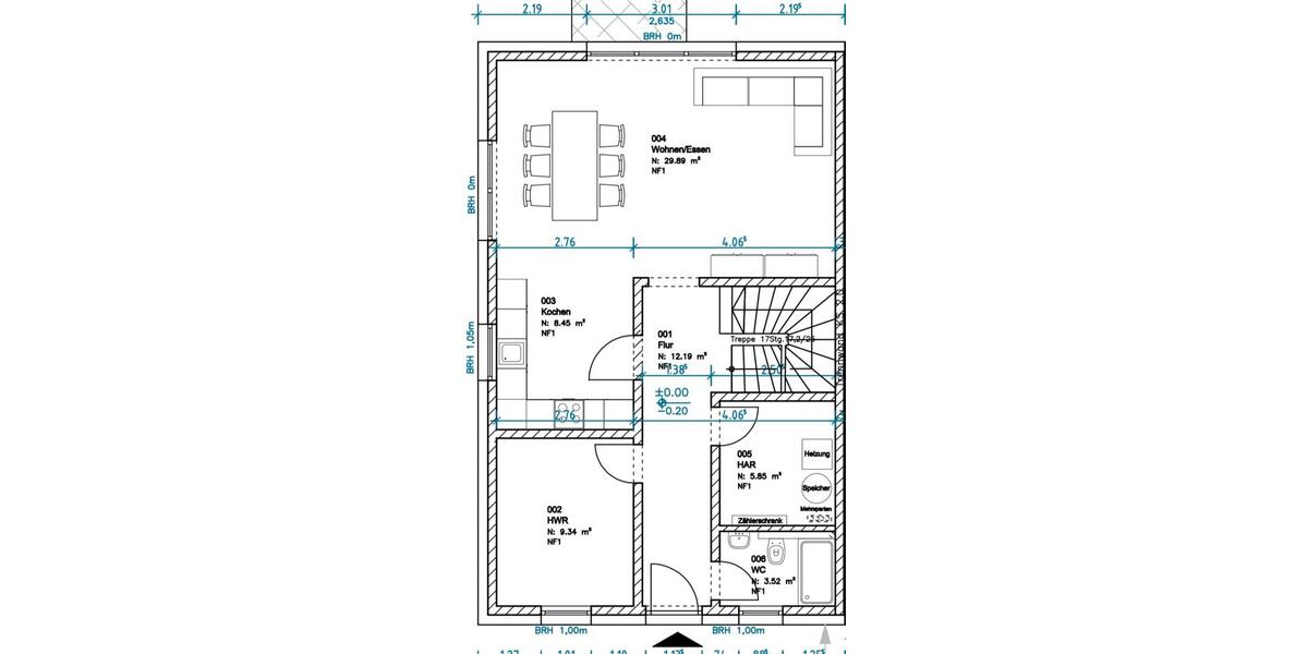 Doppelhaushälfte Salzgitter Ortschaft Nord - 5 Zimmer, 135 m&sup2;, 1.800&euro; | Angebot:25935015