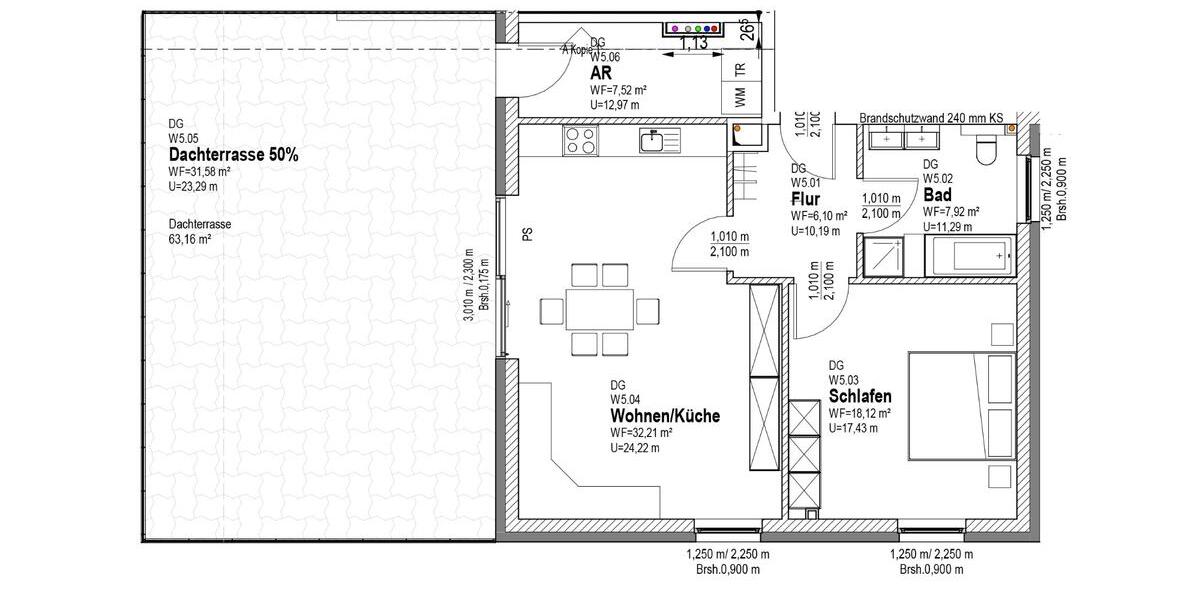 Einfamilienhaus Braunschweig Südstadt- Rautheim- Mascherode - 2 Zimmer, 104 m&sup2;, 1.390&euro; | Angebot:26675293
