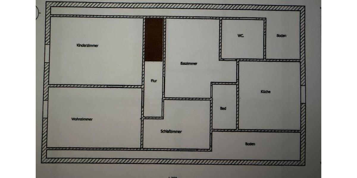 Dachgeschoßwohnung Lengede - 4 Zimmer, 50 m&sup2;, 410&euro; | Angebot:25636319