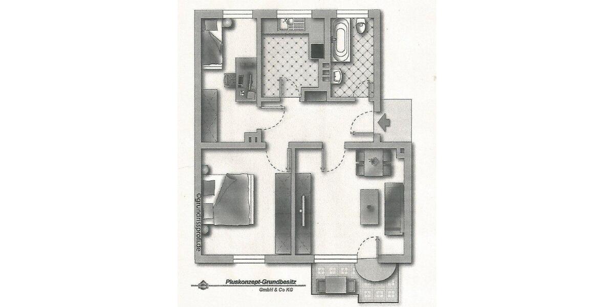 Etagenwohnung Peine Peine Kernstadt - 3 Zimmer, 62 m&sup2;, 800&euro; | Angebot:25966578