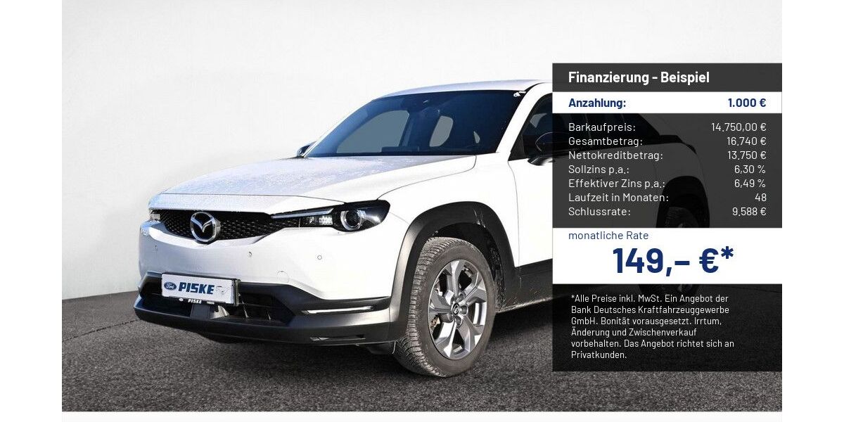 Mazda MX-30 36.650 km 14.750 &euro; Wolfenbüttel 38302