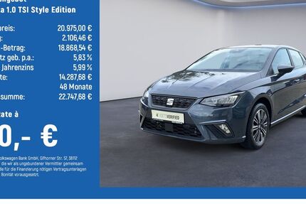 Seat Ibiza 23.900 km 20.975 &euro; Braunschweig 38114