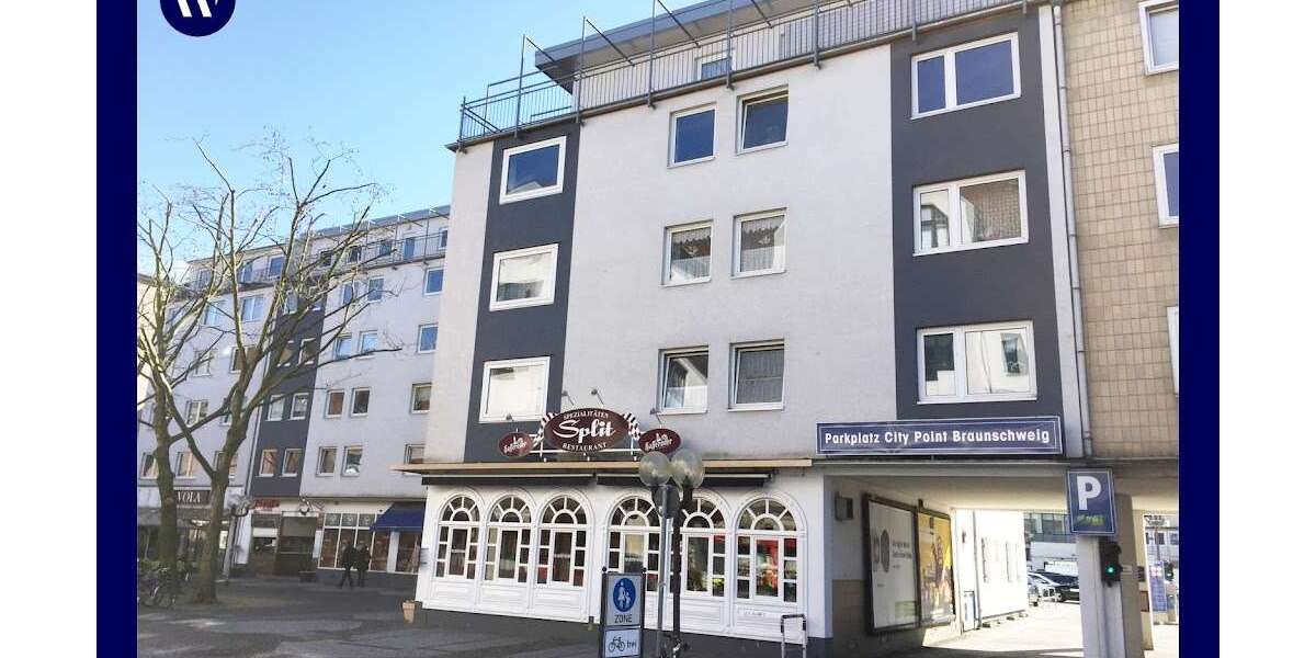 Etagenwohnung Braunschweig Innenstadt - 2 Zimmer, 77 m&sup2;, 657&euro; | Angebot:25287975
