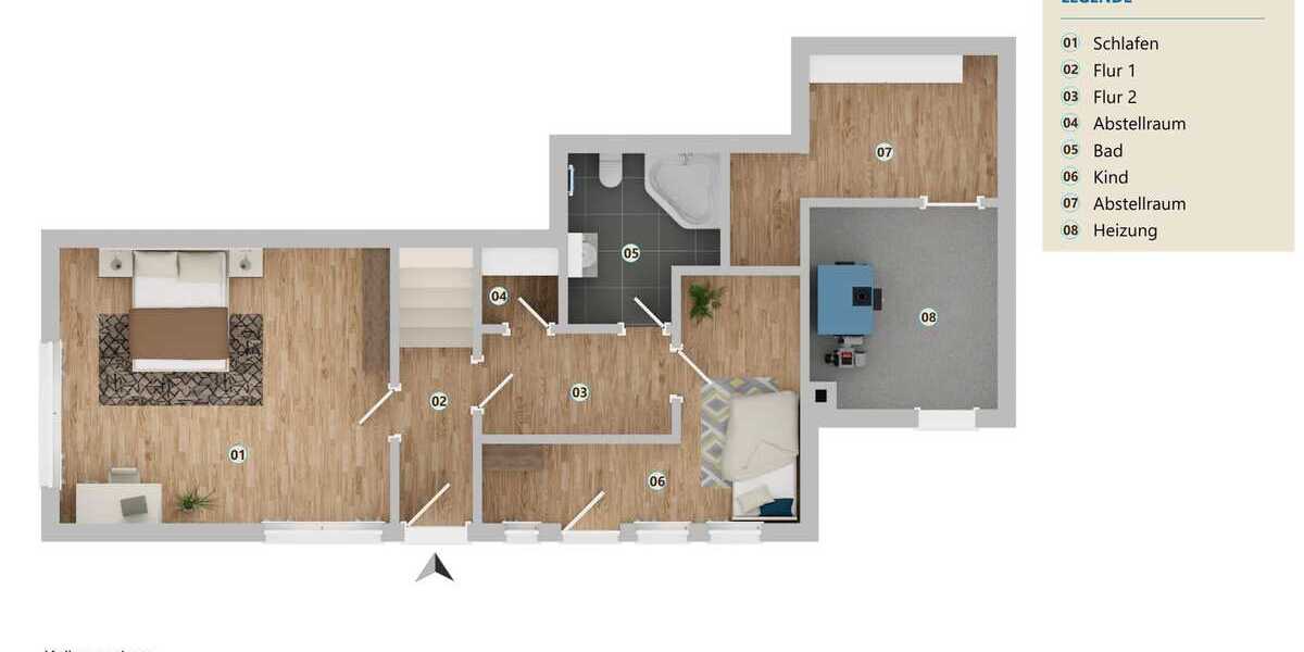 Stilvoll wohnen mit Weitblick - Einfamilienhaus Baddeckenstedt | Angebot:23816691