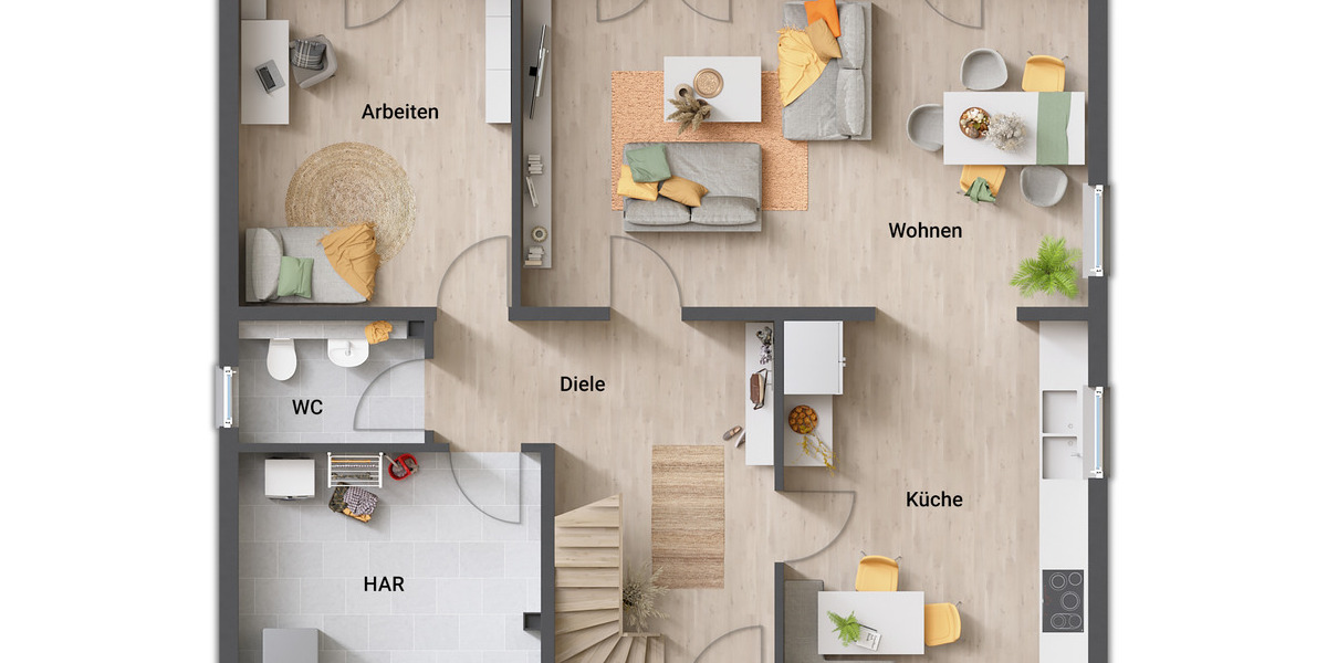 Einfamilienhaus Kneitlingen Eilum - 5 Zimmer, 166 m&sup2;, 341.300&euro; | Angebot:25678195