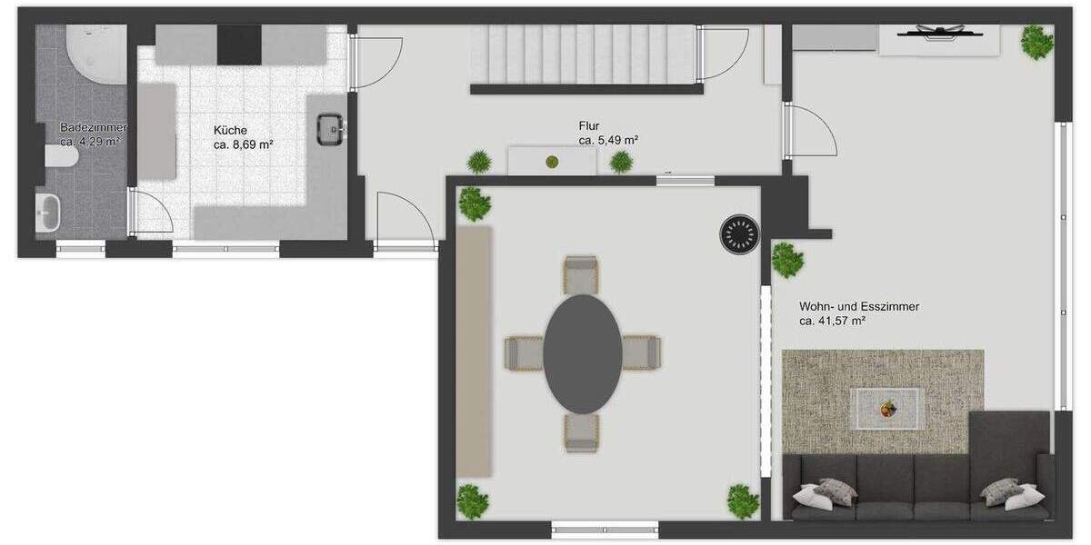Doppelhaushälfte Sickte Apelnstedt - 5 Zimmer, 130 m&sup2;, 269.000&euro; | Angebot:25797388