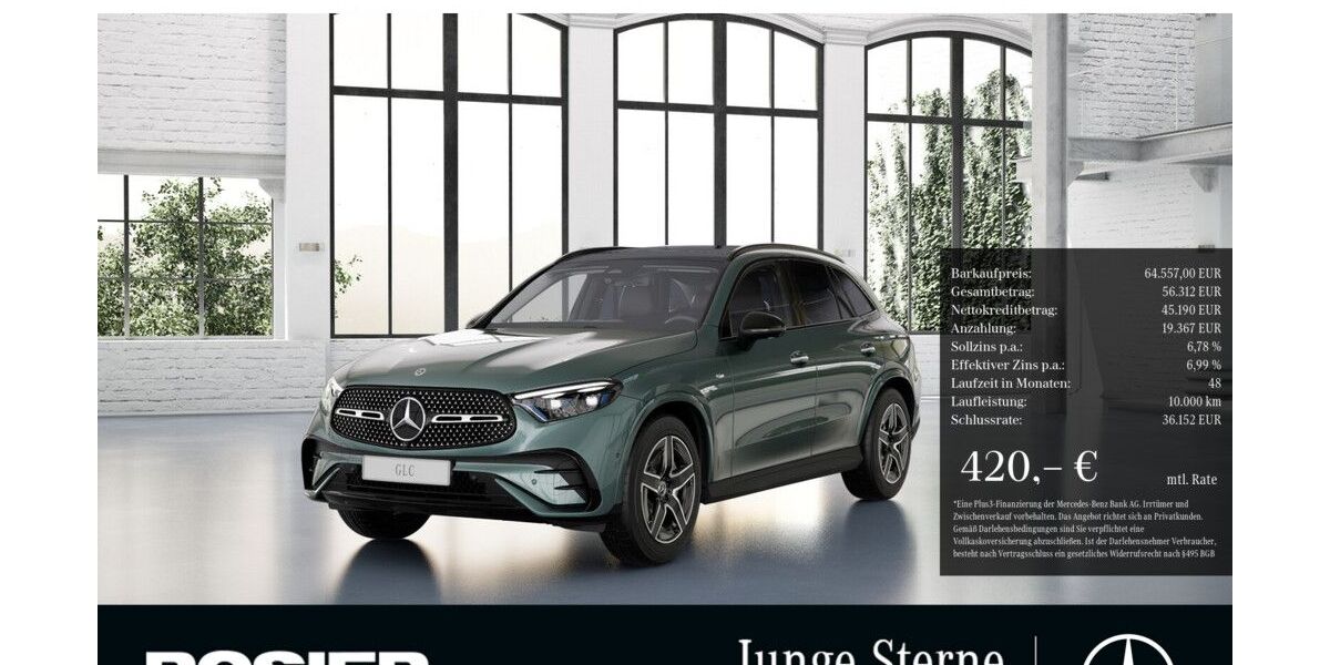 Mercedes-Benz GLC 300 20.941 km 64.557 &euro; Braunschweig 38122