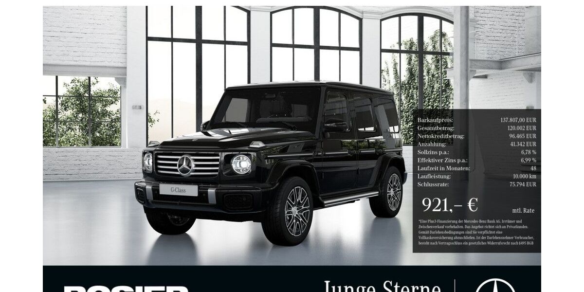 Mercedes-Benz G 580 8.449 km 137.807 &euro; Goslar 38644