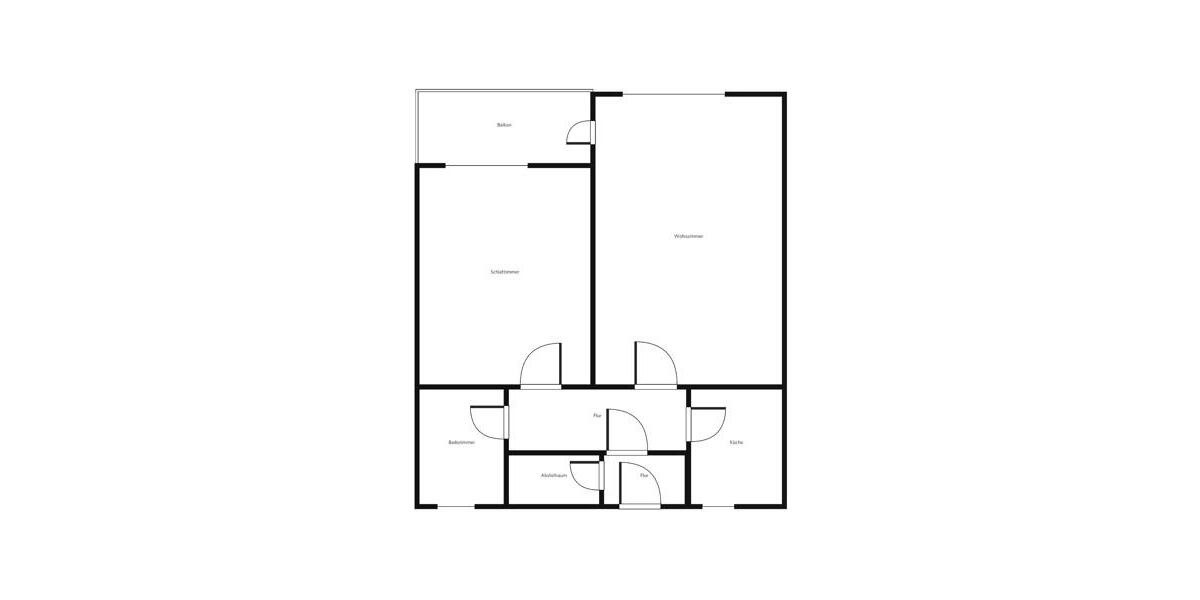 Etagenwohnung Braunschweig Heidberg-Melverode - 2 Zimmer, 55 m&sup2;, 476&euro; | Angebot:25882019