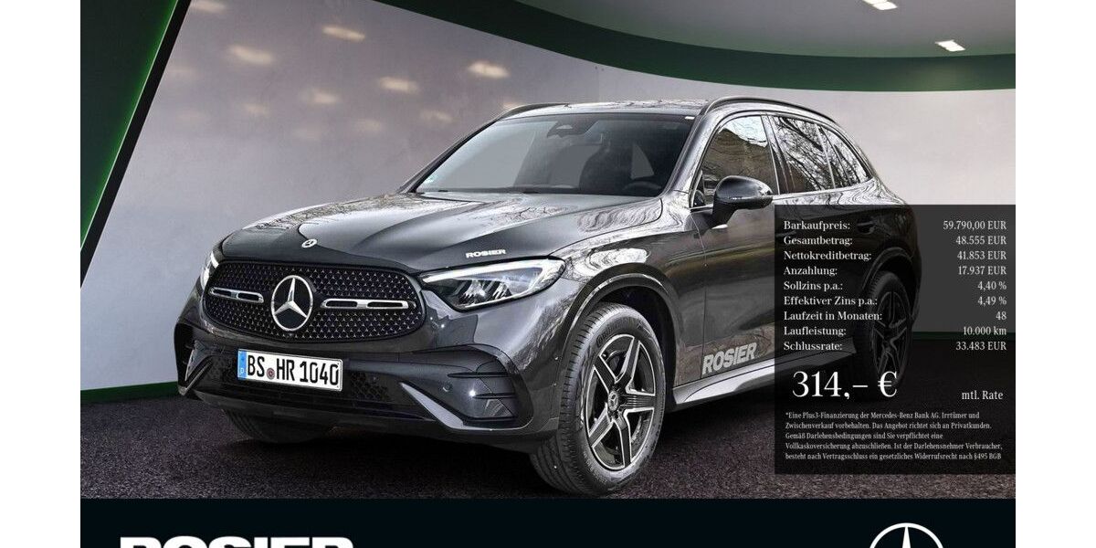 Mercedes-Benz GLC 200 9.900 km 59.780 &euro; Goslar 38644
