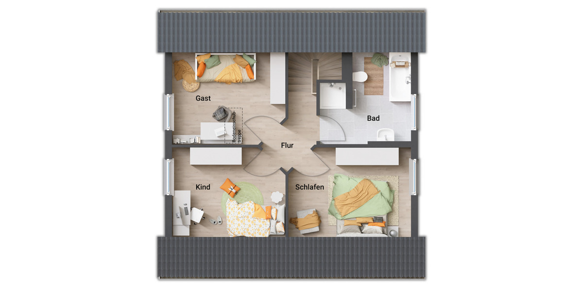 Einfamilienhaus Cramme - 4 Zimmer, 109 m&sup2;, 319.350&euro; | Angebot:26202239