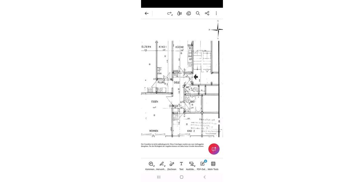 Etagenwohnung Wolfenbüttel Ahlum - 4 Zimmer, 82 m&sup2;, 135.000&euro; | Angebot:26611472