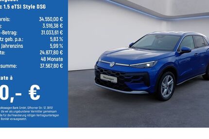 VW T-Roc 1.500 km 34.550 &euro; Braunschweig 38108