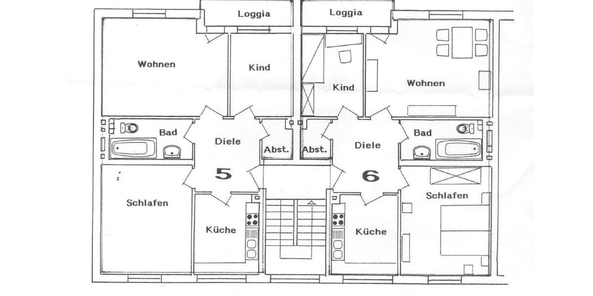 Etagenwohnung Braunschweig - 3 Zimmer, 64 m&sup2;, 199.000&euro; | Angebot:26709694