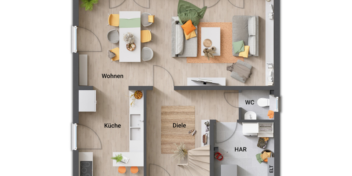 Einfamilienhaus Schöppenstedt - 4 Zimmer, 129 m&sup2;, 321.950&euro; | Angebot:26187993