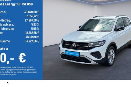 VW T-Cross 1.100 km 30.840 &euro; Wolfenbüttel 38304