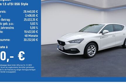 Seat Leon 15.100 km 27.375 &euro; Braunschweig 38114