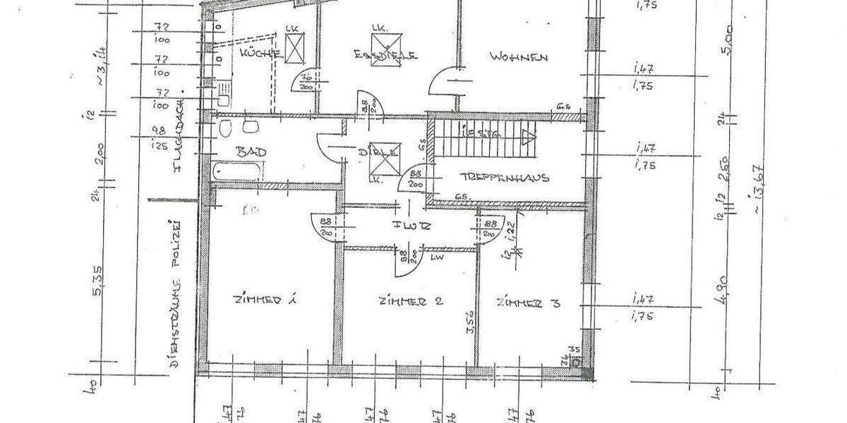 Etagenwohnung Sickte Obersickte - 5 Zimmer, 110 m&sup2;, 1.090&euro; | Angebot:25724257