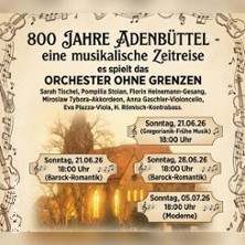 Barock-Romantik&Gregorianik-Frühe Musik - Orchester ohne Grenze 28.06.2026 Kniestedter Kirche