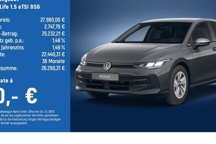 VW Golf 3.200 km 27.980 &euro; Braunschweig 38124