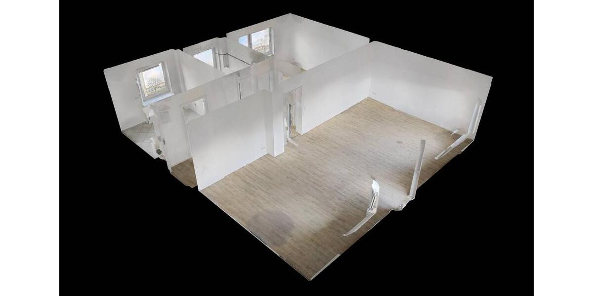 Etagenwohnung Wolfenbüttel Adersheim - 2 Zimmer, 75 m&sup2;, 595&euro; | Angebot:26662061