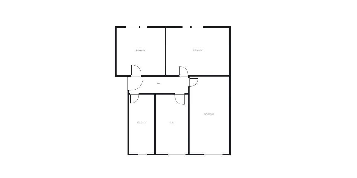 Etagenwohnung Braunschweig Lehndorf-Watenbüttel - 3 Zimmer, 64 m&sup2;, 647&euro; | Angebot:25782468