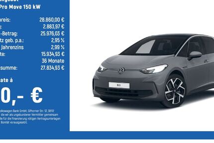 VW ID.3 30.500 km 28.860 &euro; Braunschweig 38124