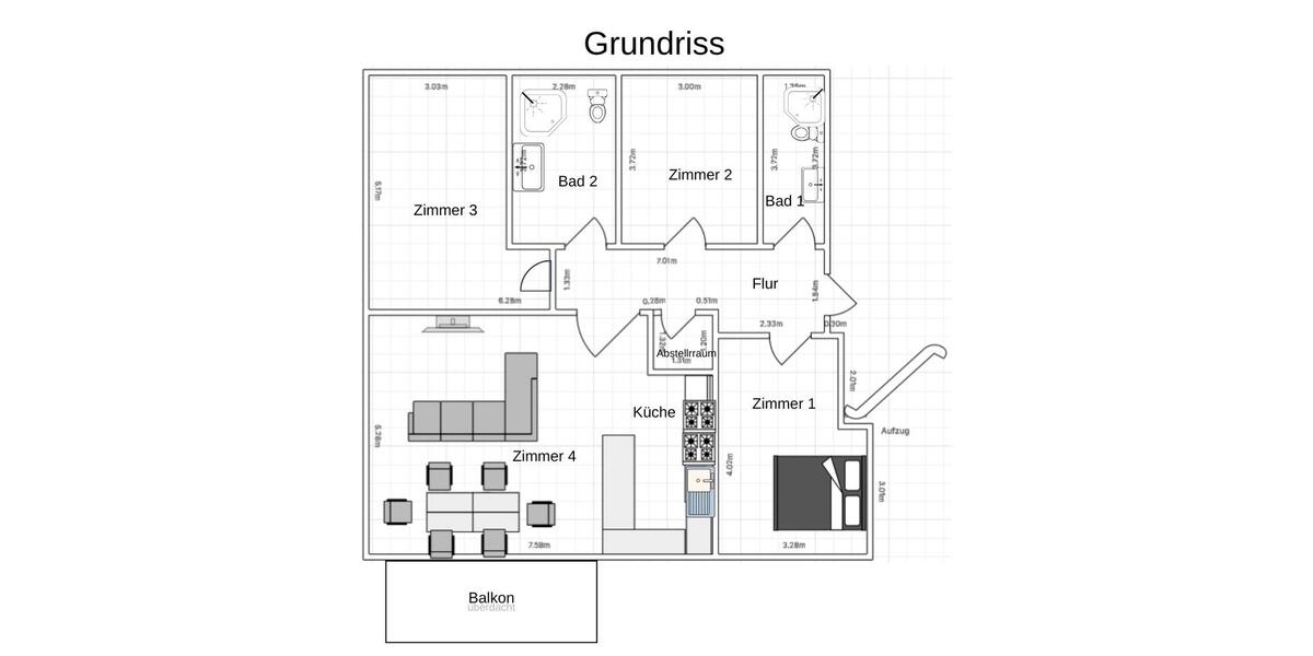 Etagenwohnung Braunschweig Broitzem - 4 Zimmer, 108 m&sup2;, 529.000&euro; | Angebot:25204847