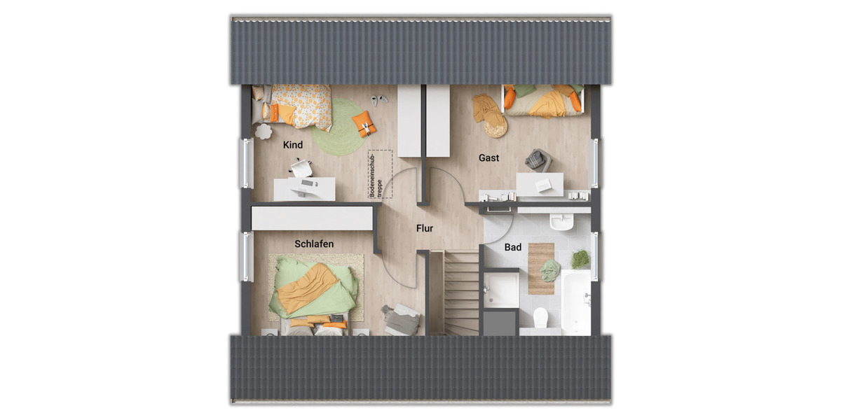 Einfamilienhaus Cremlingen Schulenrode - 5 Zimmer, 119 m&sup2;, 365.450&euro; | Angebot:26568500